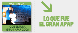 gran APAP 2006 . cobertura completa del festival de premiacion a la publicidad peruana